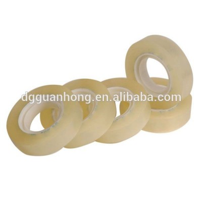 Transparent super clear sellotape bopp self adhesive stationery tape for office and school