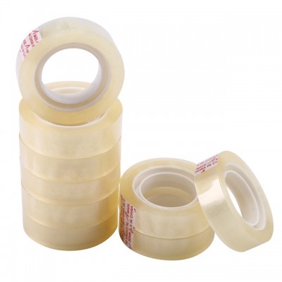 Popular super clear bopp packing tape, crystal clear sealing tape stationery