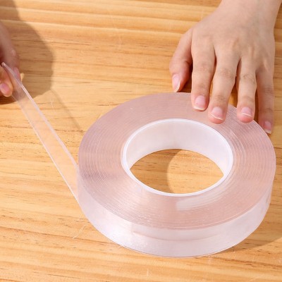 1/3/5m Nano Tape for Home Storage Reusable Double-sided Nano Adhesive Tape